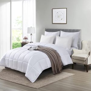 Couette King légère-Couette blanche à insérer vers le bas Literie alternative Couettes King Size - Product Image 6