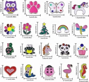 Boucles d'oreilles clous en acier inoxydable pour petites filles, motif fleur et cœur émaillé, design doré, mignonnes et élégantes, pour enfants - Grande Vente - Product Image 2