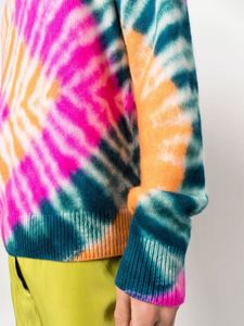 Chandail en tricot à manches longues personnalisé avec col en V, haut en tricot personnalisé en cachemire multicolore pour hommes - Product Image 4