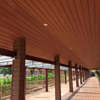 Plancher en WPC personnalisé pour l'extérieur, imperméable et ignifuge, pour la décoration de la maison