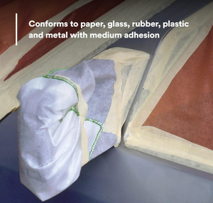 Chất lượng cao Tự động refinish ô tô masking tape nhà máy bán buôn tùy chỉnh kích thước đầy màu sắc làm bằng Pet Acrylic dính màu be - Product Image 4
