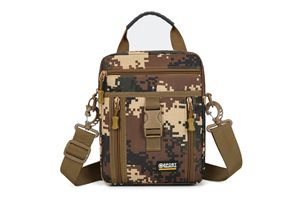 Unisex Tactical Utility <b>Backpack</b> Belt Waist Pouch Barrel-shaped Zipper Closure Waterproof Nylon Customized Fashionable Outdoor - Product Image 3