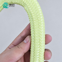 Cordon en aramide tressé ignifuge FR de 1 mm et 1,5 mm, résistant aux flammes, 150 lb, 300 lb, pour élingues minières et cerfs-volants de sécurité