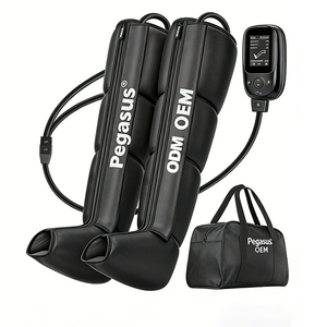 Meistverkaufte Physiotherapie-Luftkompressions-Erholungsbeinmassagegerät-Stiefel mit Manueller Kabelsteuerung zur Schmerzlinderung - Product Image 1