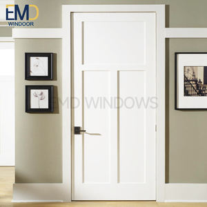 Puerta Acústica de Madera con Diseño Clásico Minimalista - Product Image 5
