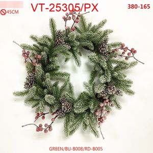 2025 plus récent noël décoratif pin baies noyau mixte guirlande Figurine et jouet - Product Image 2