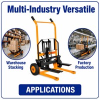 Nouveau transpalette manuel hydraulique GY11-002 Mini pour la manutention des matériaux