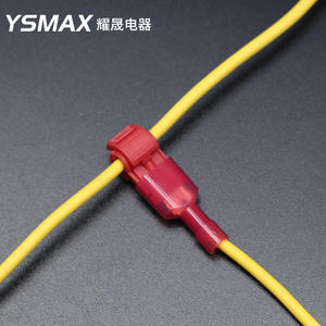 Boîte de bornes de connexion rapide multicolores 255 pièces, connecteurs électriques en plastique à sertissage à froid pour fils - Product Image 2