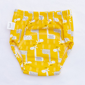 Baby wieder verwendbare Stoff windel 6-lagige wasserdichte atmungsaktive Trainings shorts Unterwäsche Stoff hose - Product Image 3
