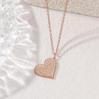 Collier Pendentif Cœur Amour Ayatul Kursi en Acier Inoxydable, Bijou de Mode Islamique Arabe Musulman pour Verset Coranique, Vente en Gros