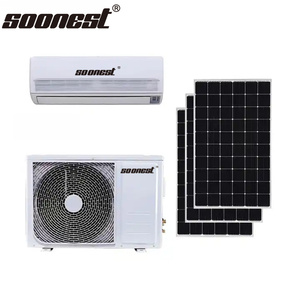 Aire Acondicionado Solar de 1HP-3HP, 12000 BTU, 110-240V, Frío/Calor, para Uso Doméstico con Paneles Solares Monocristalinos - Product Image 1