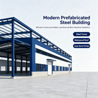 Bâtiments préfabriqués en structure métallique CWB, entrepôts en structure métallique préfabriquée