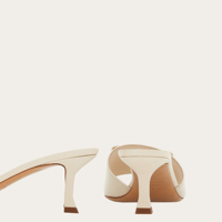 Chaussures à talons aiguilles pour femmes, avec logo personnalisé, nouvelle mode, dessus en cuir avec boucle métallique décorative, design élégant