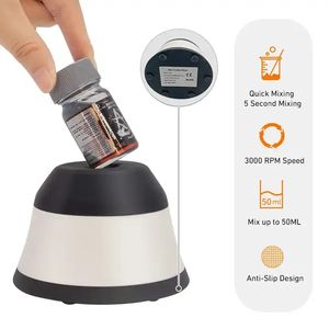Laboratoire 3000rpm vitesse automatique Vortex-mélangeur vernis à ongles Pigment Shaker Tube à essai centrifugeuse <span class=keywords><strong>Tubes</strong></span> oscillateur Mini Vortex mélangeur - Product Image 2