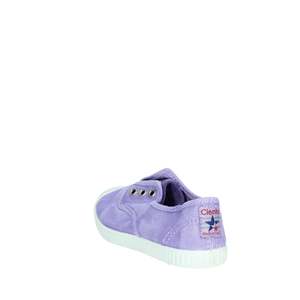 Chaussures en toile à enfiler pour filles, lilas, petit talon, style tendance - Product Image 2