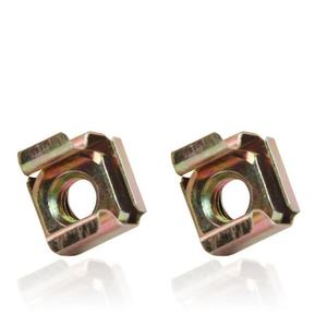 Écrou flottant carré à ressort en acier inoxydable, écrou à <span class=keywords><strong>cage</strong></span> métrique pour armoires réseau - Product Image 4