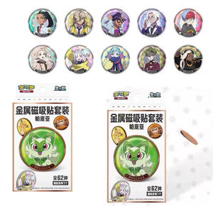 Autocollant magnétique en métal Pokémoned YZ, jouets mystères ultra Pokémoned, rares - Product Image 1