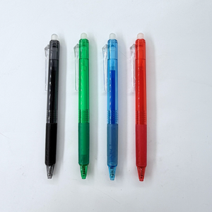 Vast Sea - Vente directe fabricant - Lot de 12 stylos effaçables à la chaleur <span class=keywords><strong>4</strong></span> couleurs 0,5 mm en plastique pour étudiants, école et bureau - Idéal comme cadeau - Product Image 2