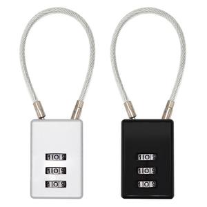 <span class=keywords><strong>Candado</strong></span> <span class=keywords><strong>de</strong></span> Combinación <span class=keywords><strong>de</strong></span> 3 Dígitos <span class=keywords><strong>de</strong></span> Aleación <span class=keywords><strong>de</strong></span> Zinc 8050, Mini <span class=keywords><strong>Candado</strong></span> Portátil sin Llave para <span class=keywords><strong>Casco</strong></span> <span class=keywords><strong>de</strong></span> Motocicleta, Equipaje <span class=keywords><strong>de</strong></span> Viaje - Product Image 2