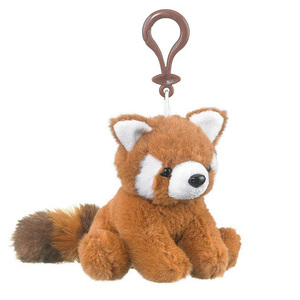 Giocattoli promozionali del portachiavi dell'animale farcito molle su ordinazione dell'<span class=keywords><strong>orso</strong></span> dell'alce marrone della mascotte promozionale Mini - Product Image 2