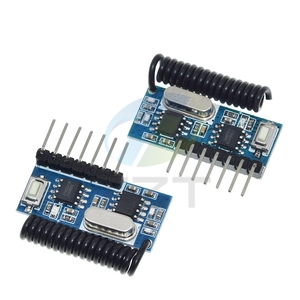 Módulo Decodificador de Código de Aprendizaje de Receptor <span class=keywords><strong>RF</strong></span> RX480E 315MHZ / 433MHZ, Salida Inalámbrica de 4 Canales de 315/433 Mhz para Codificación de Controles Remotos - Product Image 1