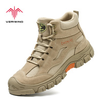 Chaussures de sécurité anti-écrasement et anti-perforation pour hommes, bottes de sécurité respirantes, chaussures de protection industrielles pour la construction
