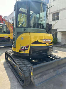 Mini pelle sur chenilles Yanmar Vio55 80b d'occasion de haute qualité en stock avec certification EPA CE à vendre - Product Image 4