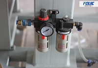 Machine de remplissage de revêtement de peinture de rendement élevé de Polyc équipée de l'extrudeuse