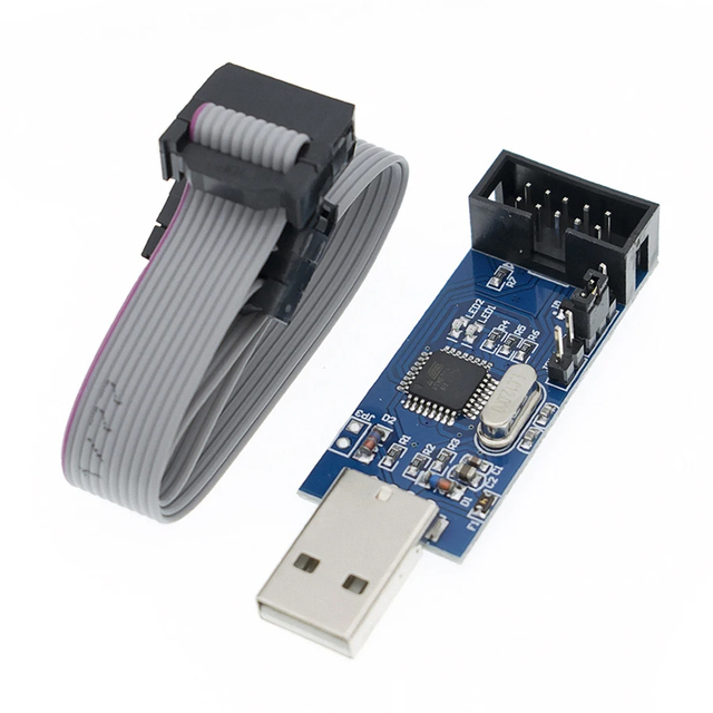 USBASP USBISP AVR Programmer USB ISP ASP ATMEGA8 ATMEGA128 Support Win7 64K
