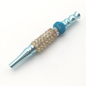 Soporte de diamante dorado de estilo oriental de lujo para puntas de boca de manguera Shisha Hookan Nargila - Product Image 4