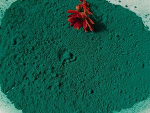 Poudre d'approvisionnement d'usine de couleur verte d'oxyde de fer de bonne qualité pour l'utilisation de revêtement Pigment d'oxyde de fer - Product Image 3