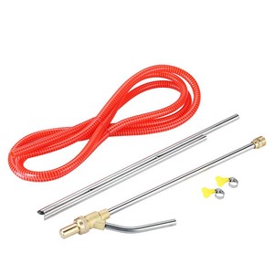 <b>Sandblasting</b> Gun Set With Ceramic Core Copper Nozzle High Pressure Industrial Rust Removal Cleaning Tool Metal Hose Kit - Product Image 1