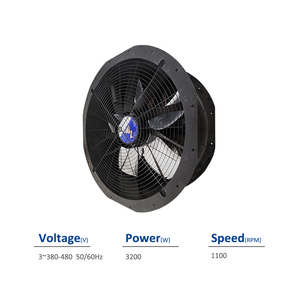 ZIEHL-ABEGG ZN091-ZIL.GL.V5P1 180681 Solution de ventilation intelligente à économie d'énergie en plastique pour refroidissement de serveurs de salle informatique - Product Image 2