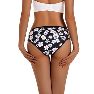 Nouvelles culottes de <span class=keywords><strong>bikini</strong></span> sexy personnalisées 2026 - 2XS-4XL - Sous-vêtements menstruels réutilisables 4 couches anti-fuites pour flux abondant pour femme, tricotés - Product Image 2