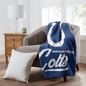 שמיכת אינדיאנפוליס קולטס בהתאמה אישית שמיכת פלנל לתינוק להפסקת צהריים שמיכת ספת מיטה נוחה שמיכת כדורגל 32 קבוצות - Product Image 2