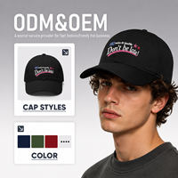 Casquettes de baseball 5 panneaux brodées de qualité supérieure, directement de l'usine - Personnalisation OEM/ODM du panneau avant, 100% coton, fermeture en caoutchouc, unisexe, adulte, style papa