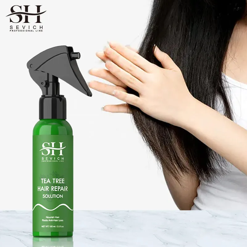Best Products 100% Tea Tree Oil Care Shiny Elastic Tough Deeply Locks Water Controls Oil No Wash Hair Mask Treatment Spray