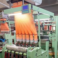 Machine à tisser jacquard informatisée sans navette à grande vitesse, avec moteur, pour la fabrication de rubans élastiques et de dentelles ethniques, avec remise en gros