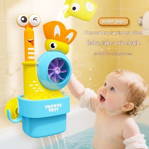 <span class=keywords><strong>Jouet</strong></span> de bain pour bébé, insecte en plastique extensible, arroseur rotatif pour baignoire, <span class=keywords><strong>douchette</strong></span> pour jeux aquatiques pour enfants, unisexe - Product Image 2