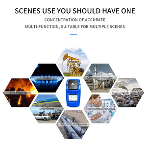 Taşınabilir 4 1 çoklu gaz kaçak dedektörü monitör, ailenizin ve evinizin korunduğundan emin olun, çok gazlı dedektörler test ekipmanı - Product Image 5