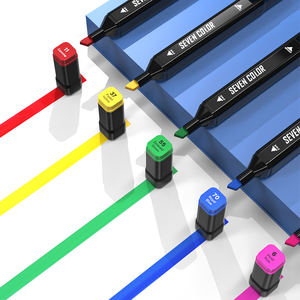 Kunst Levert Oem Alcohol Dubbele Punt Markeringen Set Aquarel Schilderij Tekenen Gekleurde Pennen Schets Penseel Tip Art Markers - Product Image 4