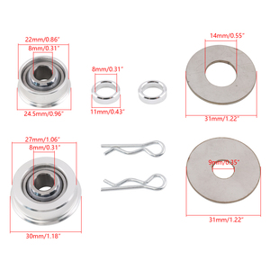 Buses de câble de levier de vitesses sphériques en aluminium usiné pour mise à niveau Torque Shift pour Toyota GR Yaris GR Corolla 2023+ FDJ-225-SL - Product Image 6