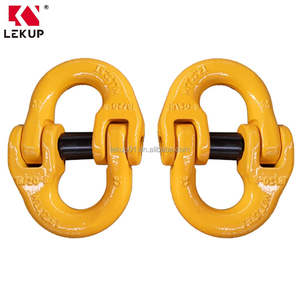 وصلة سلسلة هامر لوك 5/16 بوصة من النوع الأوروبي، وصلات هامر لوك مصنوعة بالطرق مع بوش ودبوس، وصلة توصيل من الفولاذ السبائكي G80 - Product Image 4