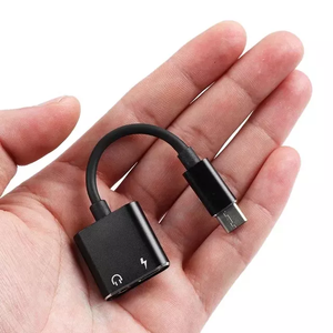 Doonjiey สายชาร์จ2 In 1 USB Type C เป็นแจ็คหูฟัง<span class=keywords><strong>3.5</strong></span>ถึง Usb3.1มม.,ตัวแยกสายหูฟังแบบ2 In 1อะแดปเตอร์<span class=keywords><strong>3.5</strong></span>มม. - Product Image 6