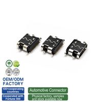 Connecteur femelle Type-C 16 broches pour plaque de montage 0.80/1.00/2.10mm, pour la charge et la transmission de données