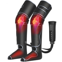Healthpal 2026 – Appareil de massage pneumatique à pression d'air intermitente 360° pour mollets et pieds, idéal pour les footballeurs