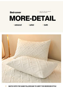 Sarung kasur anti Slip, pelindung matras lembar pas anti air - Product Image 5