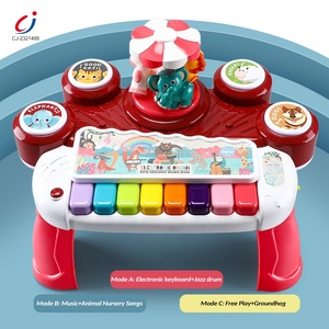 Juguete de Piano Musical Giratorio Chengji para Bebés, Mesa de Actividades para Niños, Teclado con Luz y Sonido, Órgano Electrónico Multifuncional para Niños - Product Image 2