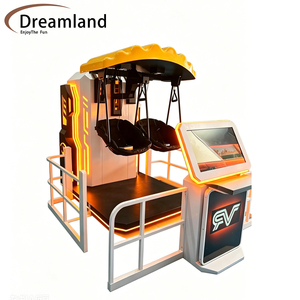 Máquina de paracaidismo VR de doble asiento Dreamland, <span class=keywords><strong>simulador</strong></span> de <span class=keywords><strong>vuelo</strong></span> comercial 9D para centros comerciales - Product Image 1