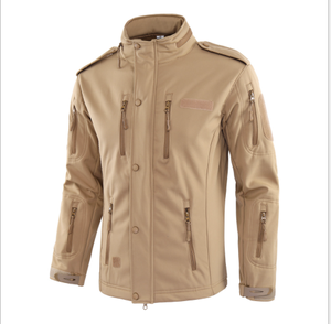 Veste Softshell Homme Hiver Nouveau Style Sport Extérieur Polaire Chaude Camouflage Isolation Thermique - Product Image 1